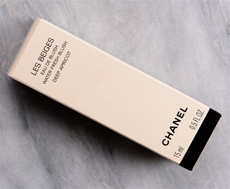 Chanel deep apricot blush